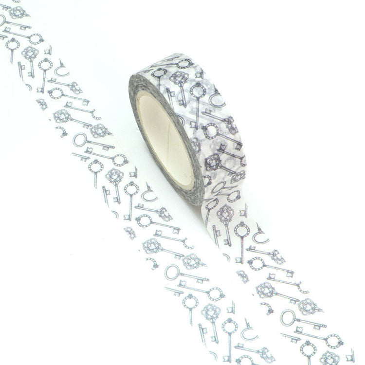 Vintage Keys Washi Tape