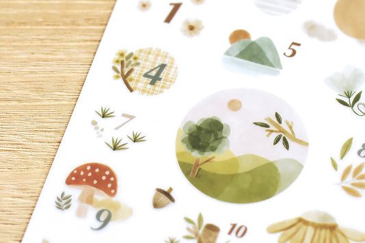 MU Print-On Sticker 165