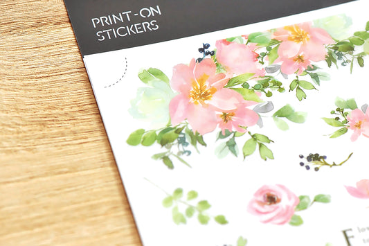 MU Print-On Sticker 170