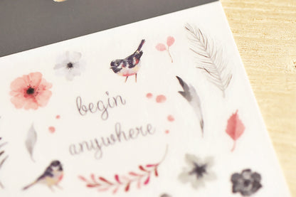 MU Print-On Sticker 122