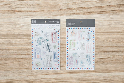 MU Print-On Sticker 017