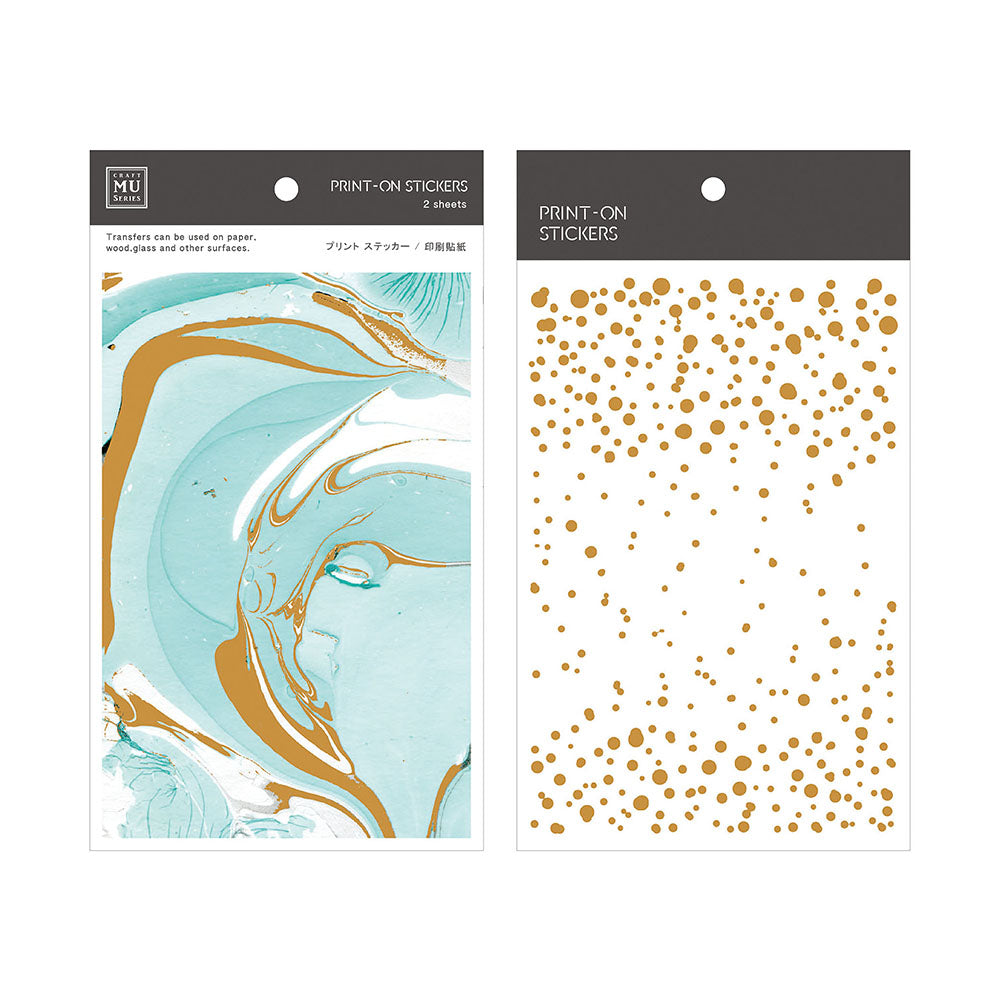 MU Print-On Sticker 059