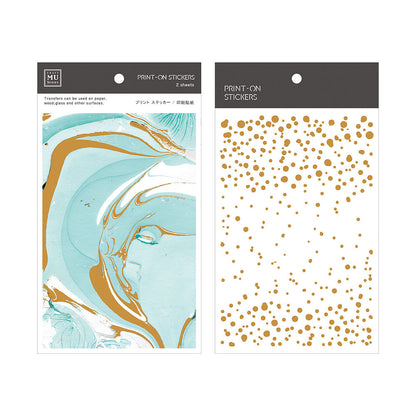 MU Print-On Sticker 059