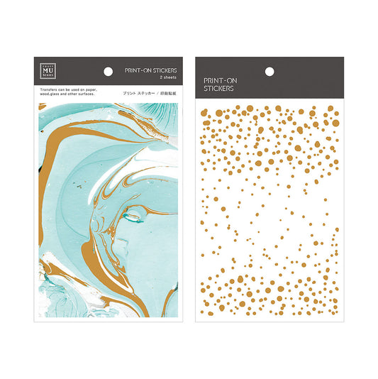 MU Print-On Sticker 059