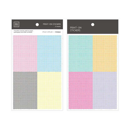 MU Print-On Sticker 061