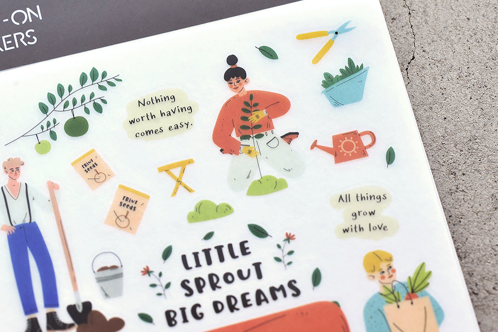 MU Print-On Sticker 136