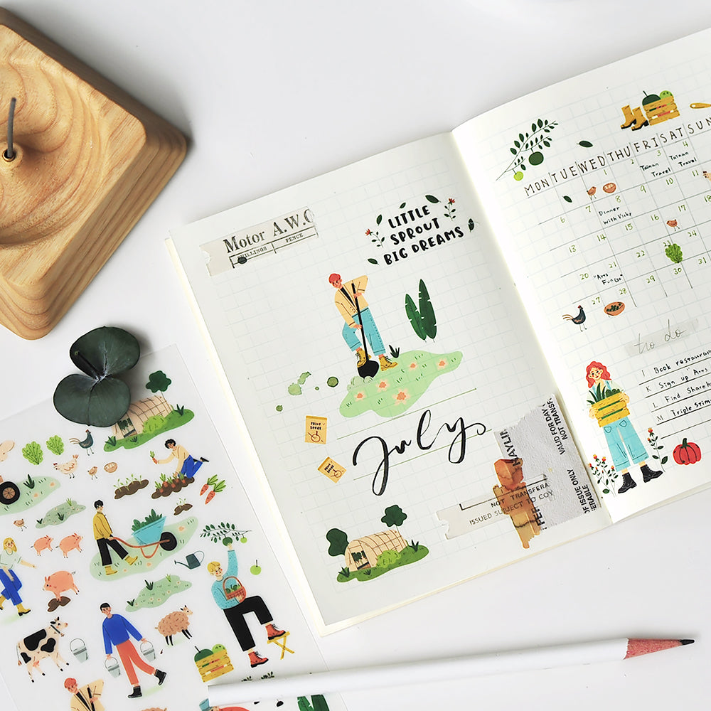 MU Print-On Sticker 136