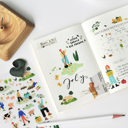 MU Print-On Sticker 136