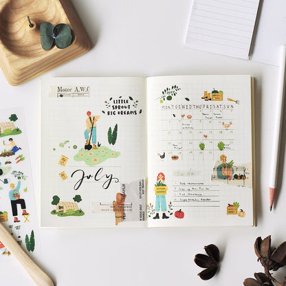 MU Print-On Sticker 136