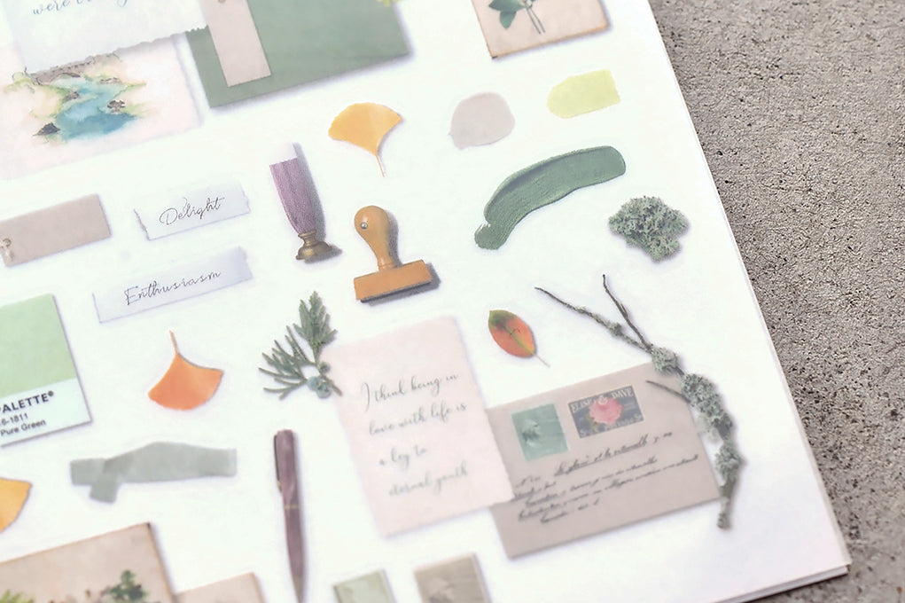 MU Print-On Sticker 138