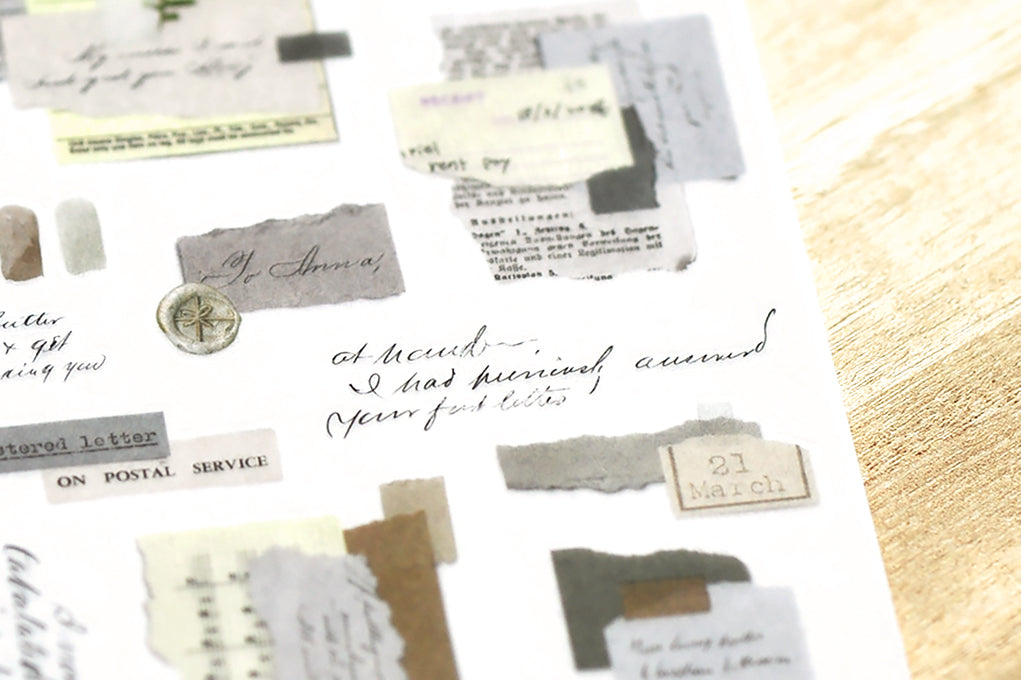 MU Print-On Sticker 161