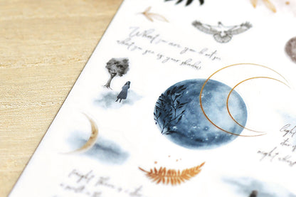 MU Print-On Sticker 163