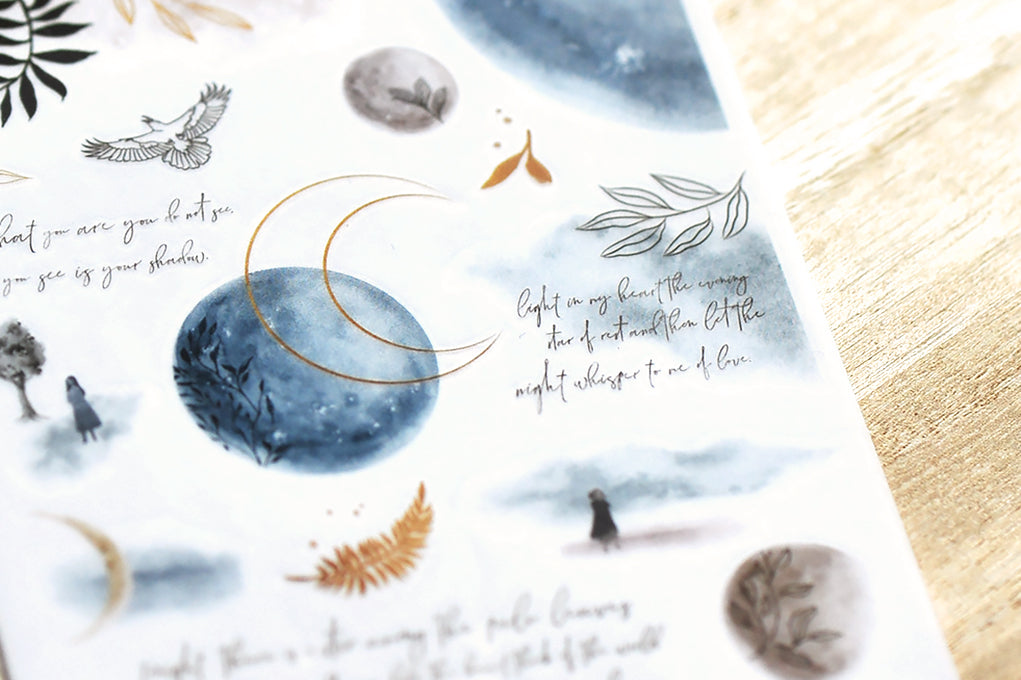 MU Print-On Sticker 163