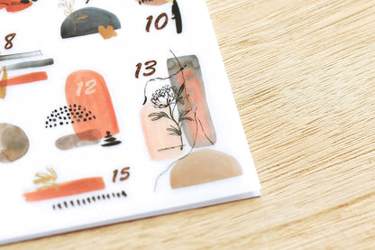 MU Print-On Sticker 166