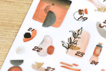 MU Print-On Sticker 166