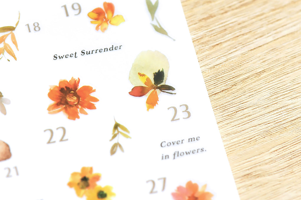 MU Print-On Sticker 167