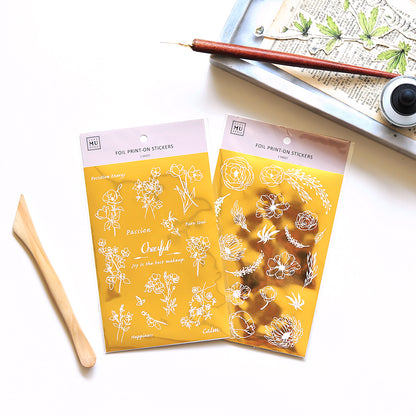 MU Foil Print-On Sticker 001