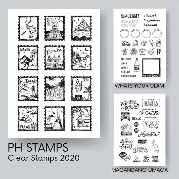 Ink Scribbler Pinoy Clear Stamps