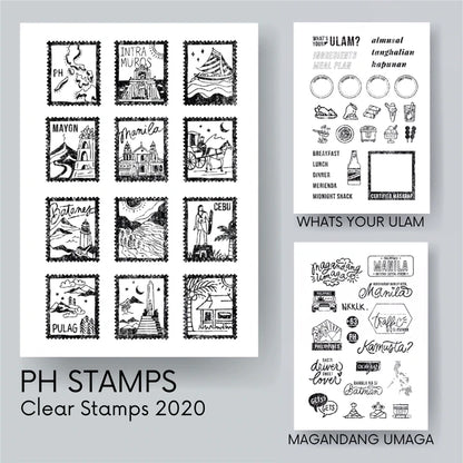 Ink Scribbler Pinoy Clear Stamps