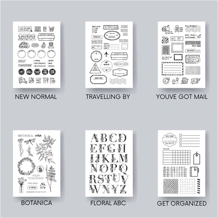 Ink Scribbler Pinoy Clear Stamps