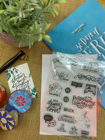 Ink Scribbler Pinoy Clear Stamps