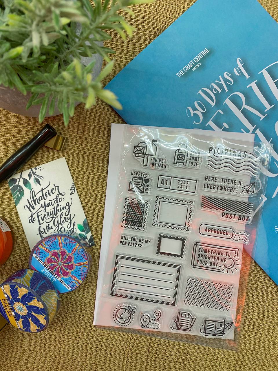 Ink Scribbler Pinoy Clear Stamps